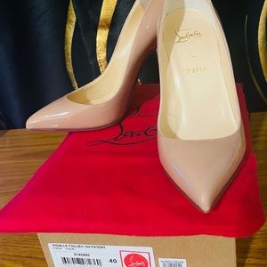 Tan Christian Louboutin Heels